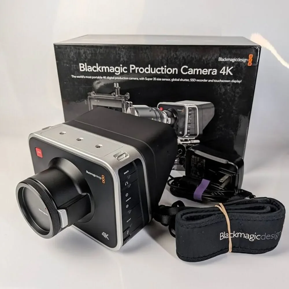 Blackmagic Production Camera 4K (BMPC4K) - Authentic and Tested - Cinema Camera